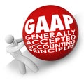 GAAP Generally Accepted Accounting Principals Accountant Rolling