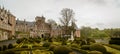 Gaasbeek Castle, the courtyard and gardens of the castle.