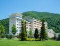 Gabala - MAY 18, 2014: Qafqaz Riverside Hotel on May 18 in Gabal