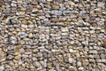 Gabion Wall Royalty Free Stock Photo