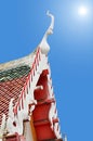 Gable apex of Thai temple