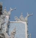 Gable apex on Ubosot ,Thailand