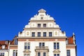 Gable and facade of the old Orlando