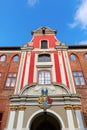 Gable of a historical house in Stralsund, Germany
