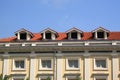 Gable on the roof