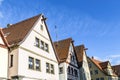 Gable roof of traditional German Royalty Free Stock Photo