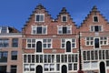 Gables of houses in Hoorn, Holland