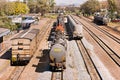 Gaborone train station Royalty Free Stock Photo