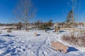 Gabriel Dumont Park in Saskatoon, Canada