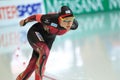 Gabriele Hirschbichler - speed skating Royalty Free Stock Photo