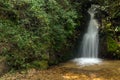 Gabrovo waterfall in Belasica Mountain,North Macedonia