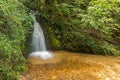 Gabrovo waterfall in Belasica Mountain,North Macedonia