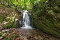 Gabrovo waterfall in Belasica Mountain,North Macedonia