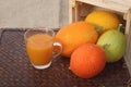 Gac fruit, Baby Jackfruit and juice