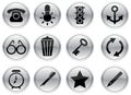 Gadget icons set.