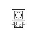 Gadget, mini printer icon. Element of gadget icon Royalty Free Stock Photo