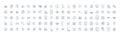 Gadget shop line icons collection. Tech, Innovation, Electronics, Devices, Futuristic, Display, Smart vector and linear