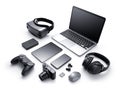 Gadgets and accessories Royalty Free Stock Photo