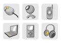 Gadgets icons