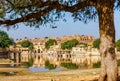 Gadi Sagar (Gadisar), Jaisalmer, Rajasthan, India, Asia Royalty Free Stock Photo