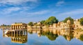 Gadi Sagar (Gadisar), Jaisalmer, Rajasthan, India, Asia Royalty Free Stock Photo