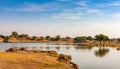 Gadi Sagar Gadisar, Jaisalmer, Rajasthan, India, Asia Royalty Free Stock Photo