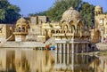 Gadi Sagar Gadisar, Jaisalmer, Rajasthan, India, Asia Royalty Free Stock Photo