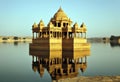 Gadisar Jaisalmer Gadi lake Ancient Rajasthan dawn temple India Sagar