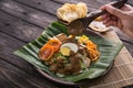 Gado-gado. traditional indonesian food