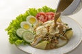 Gado-gado, traditional indonesian salad