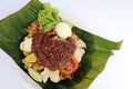 Gado-gado, Indonesian salad dish with peanut sauce