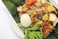 Gado-gado, Indonesian traditional salad dish Royalty Free Stock Photo