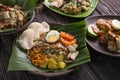 Traditional indonesian culinary food