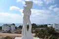 Gaea holding young Zeus by Bojan Grujic Ayia Napa International Sculpture Park