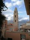 Gaeta - Bell tower of the Duomo Royalty Free Stock Photo