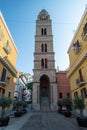 Bell Tower of the Cathedral Gaeta Royalty Free Stock Photo