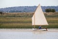 Gaff Rigged Sailing Boat