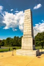 Battle of Cowpens monument Royalty Free Stock Photo