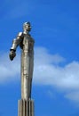 Gagarin monument in Moscow