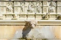 Gaia fountain in Piazza del Campo at Siena, Italy Royalty Free Stock Photo