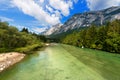 Gail River - Carinthia Austria Royalty Free Stock Photo