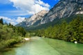 Gail River - Carinthia Austria Royalty Free Stock Photo