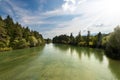 Gail River - Carinthia Austria Royalty Free Stock Photo