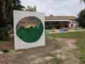 Rocket shelter adjacent to kindergarten, Israel