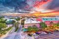 Gainesville, Florida, USA downtown cityscape