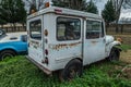 Gainesville, Georgia/USA-01/16/17 Old U.S. mail postal jeep no longer in use