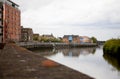 Gainsborough riverside buildings Royalty Free Stock Photo