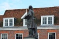 Gainsborough statue Royalty Free Stock Photo