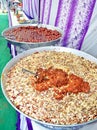 Gajar Halwa is a carrot-based sweet dessert pudding from India. Royalty Free Stock Photo