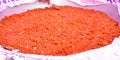 Gajar Halwa is a carrot-based sweet dessert pudding from India. Royalty Free Stock Photo